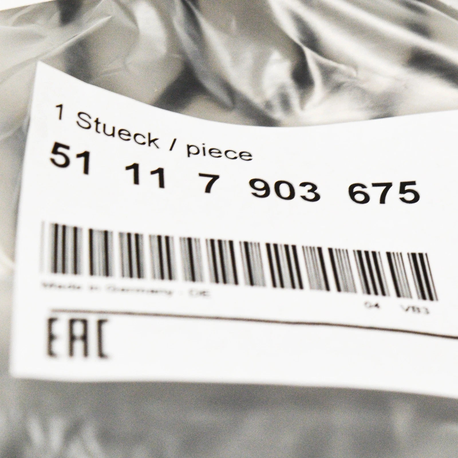 NEW BMW 7 F01 FRONT M BUMPER LEFT LOWER GRILLE 51117903675 7903675 2015 ORIGINAL