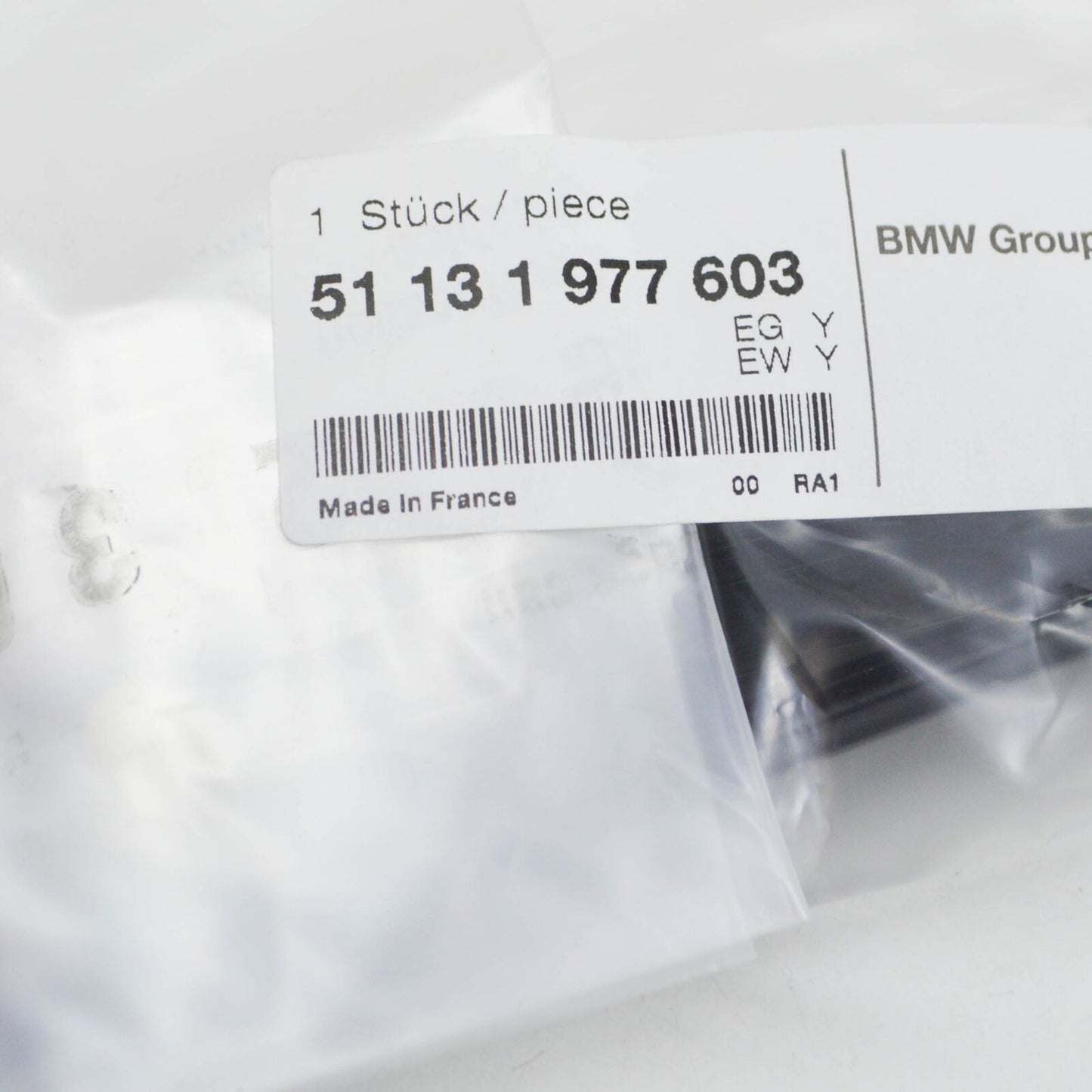 new bmw e36 cabrio coupe fender molding left front 1977603 51131977603 original