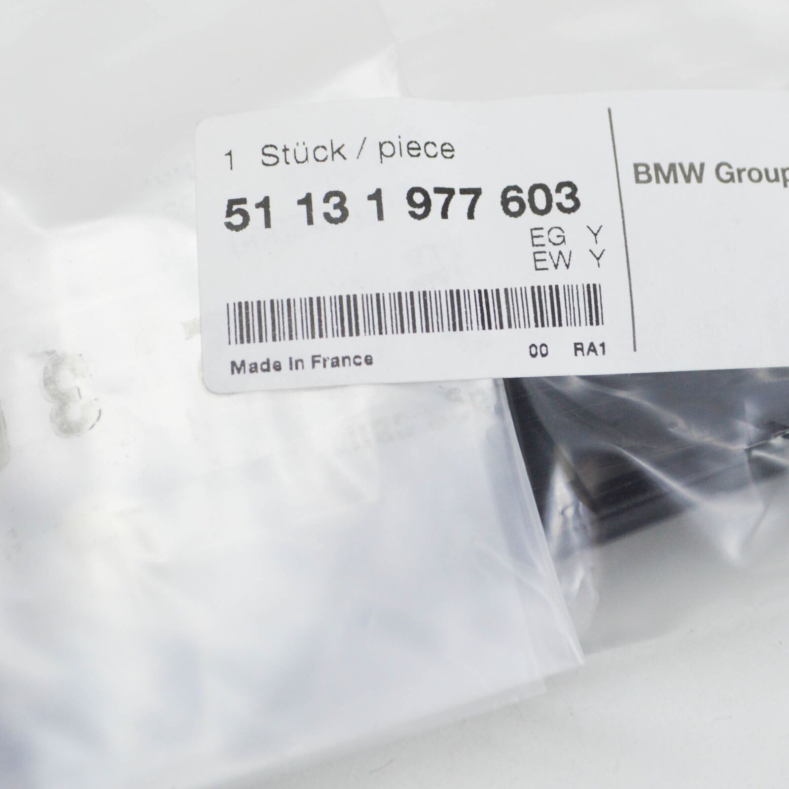 new bmw e36 cabrio coupe fender molding left front 1977603 51131977603 original