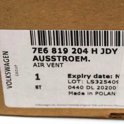 NEW VW TRANSPORTER T6 FRONT RIGHT AIR VENT RHD 7E6819204HJDY