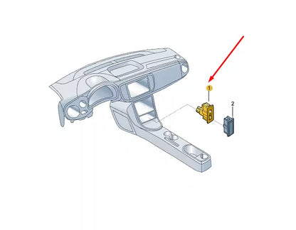 NEW VW BEETLE A5 USB AND AUX IN CONNECTION 5G0035222E