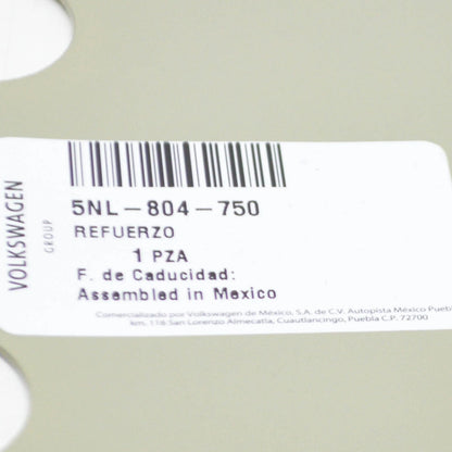 NEW VOLKSWAGEN TIGUAN AD RIGHT SEAL CHANNEL REINFORCEMENT 5NL804750 ORIGINAL