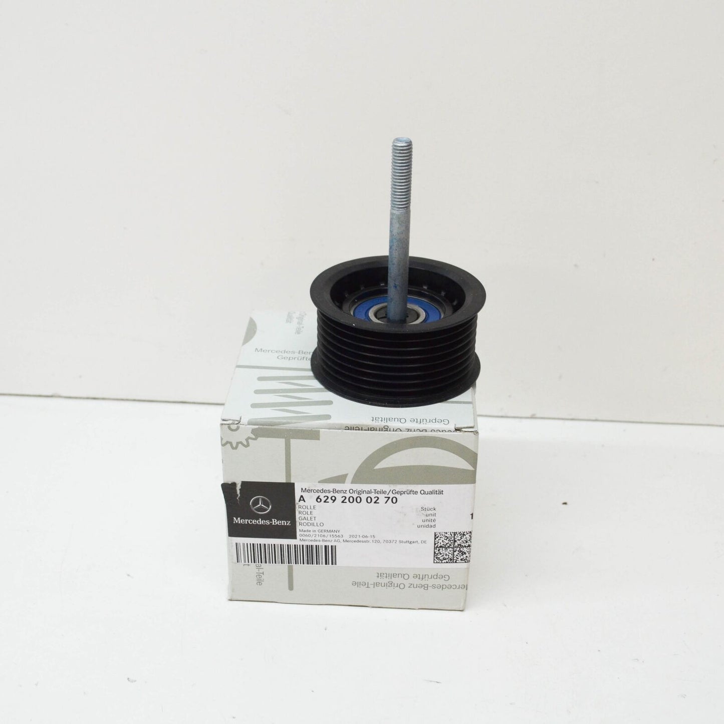 NEW MERCEDES-BENZ M W164 ENGINE V-RIBBED BELT PULLEY A6292000270 ORIGINAL