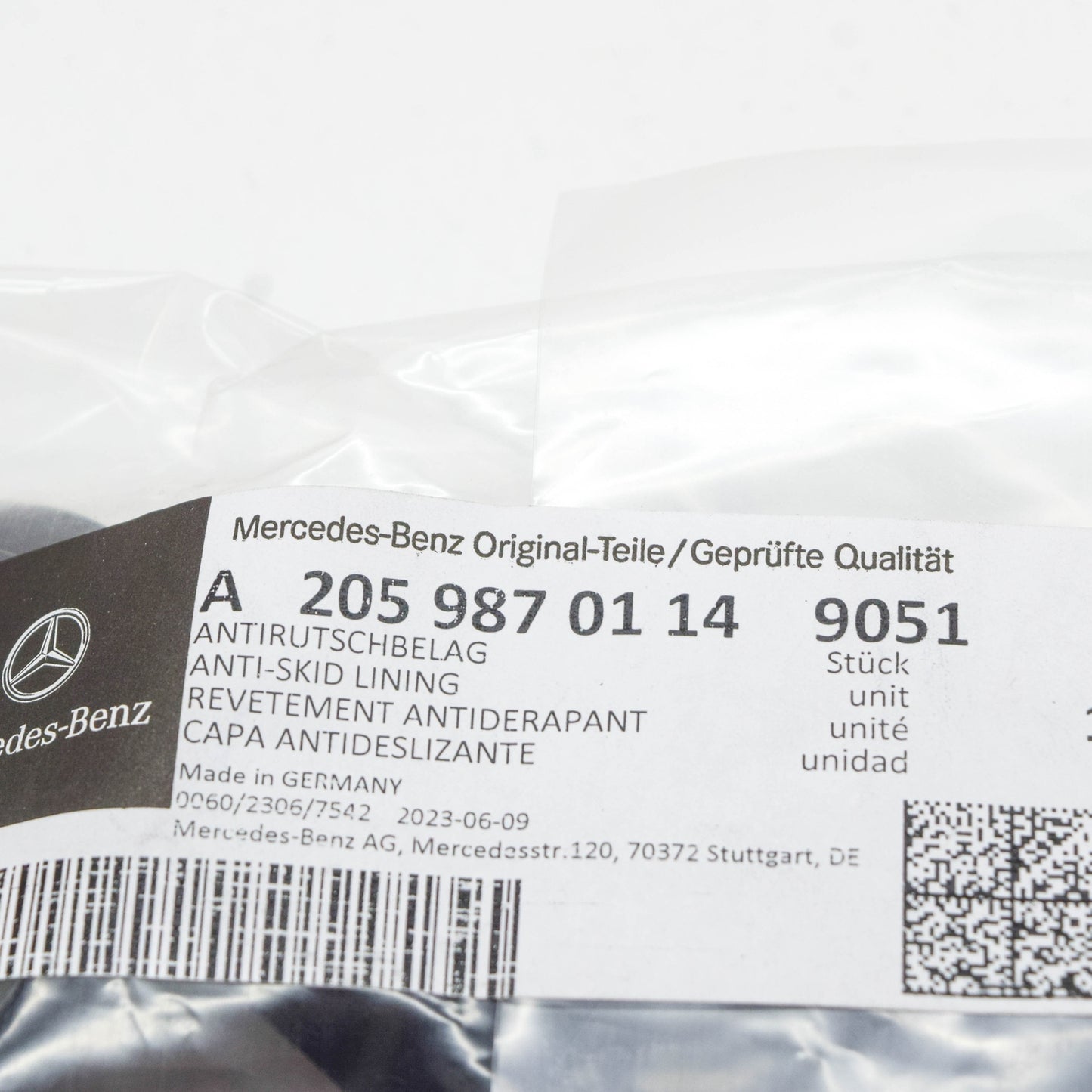 NEW MERCEDES-BENZ C W205 CUP HOLDER INSERT A20598701149051 ORIGINAL