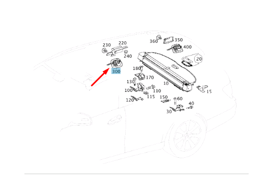 NEW MERCEDES-BENZ C W205 FRONT RIGHT TRIM RING A20569162009051 ORIGINAL