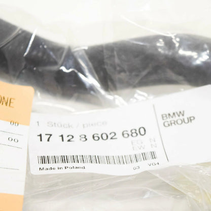 NEW BMW 7 G11 G12 AIR CHARGE COOLER EXPANSION LINE PIPE 17128602680 ORIGINAL