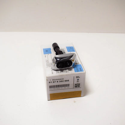 NEW BMW 7 E38 2.8I HEADLIGHT WASHER NOZZLE CHROME LEFT 61678352895 ORIGINAL