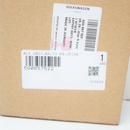 NEW VW GOLF MK7 FRONT RIGHT DOOR MIRROR GLASS LHD 5G0857522 ORIGINAL