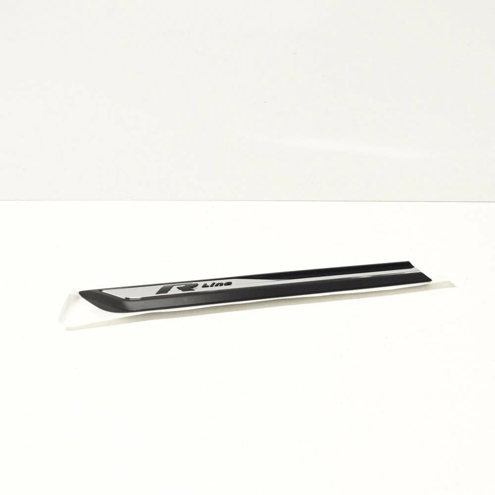 NEW VW TOURAN 5T1 R LINE CHROME RIGHT SIDE BADGE 5TA853426AFOD