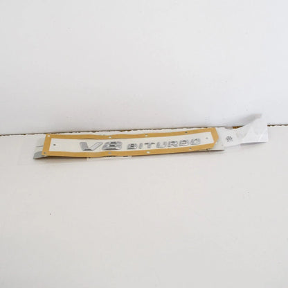 NEW MERCEDES BENZ S W222 SIDE FENDER V8 BITURBO STICKER LOGO A2228171615
