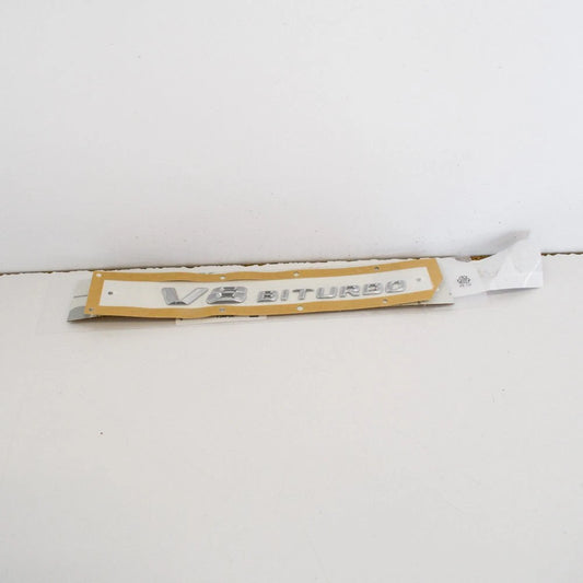 NEW MERCEDES BENZ S W222 SIDE FENDER V8 BITURBO STICKER LOGO A2228171615