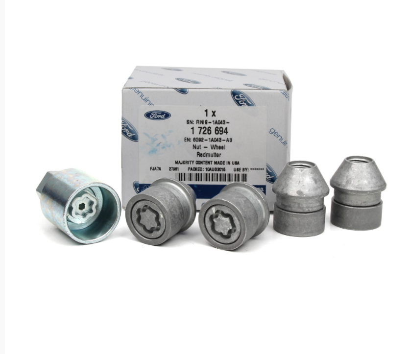 new ford kuga c394 mk1 wheel locking kit 6g92-1a043-ab 1726694 original
