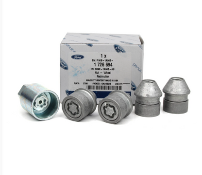 new ford kuga c394 mk1 wheel locking kit 6g92-1a043-ab 1726694 original