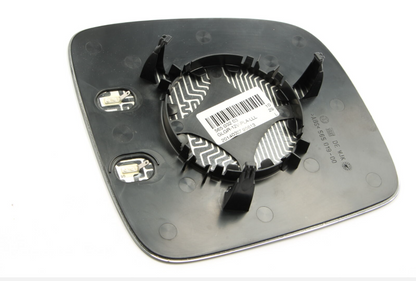 new vw caddy iii 2k mk3 front left door mirror glass lhd 7e1857521af original