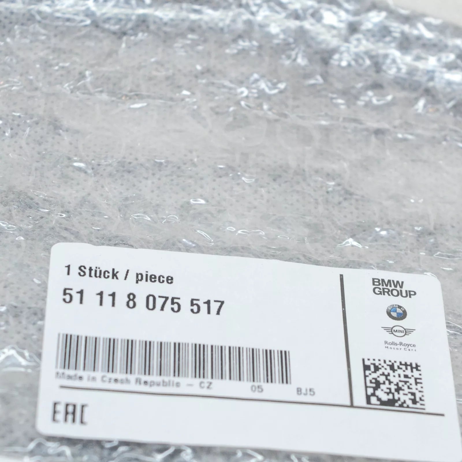 NEW BMW 2 GRAN COUPE F44 M FRONT LEFT BUMPER GRILLE 51118075517 ORIGINAL