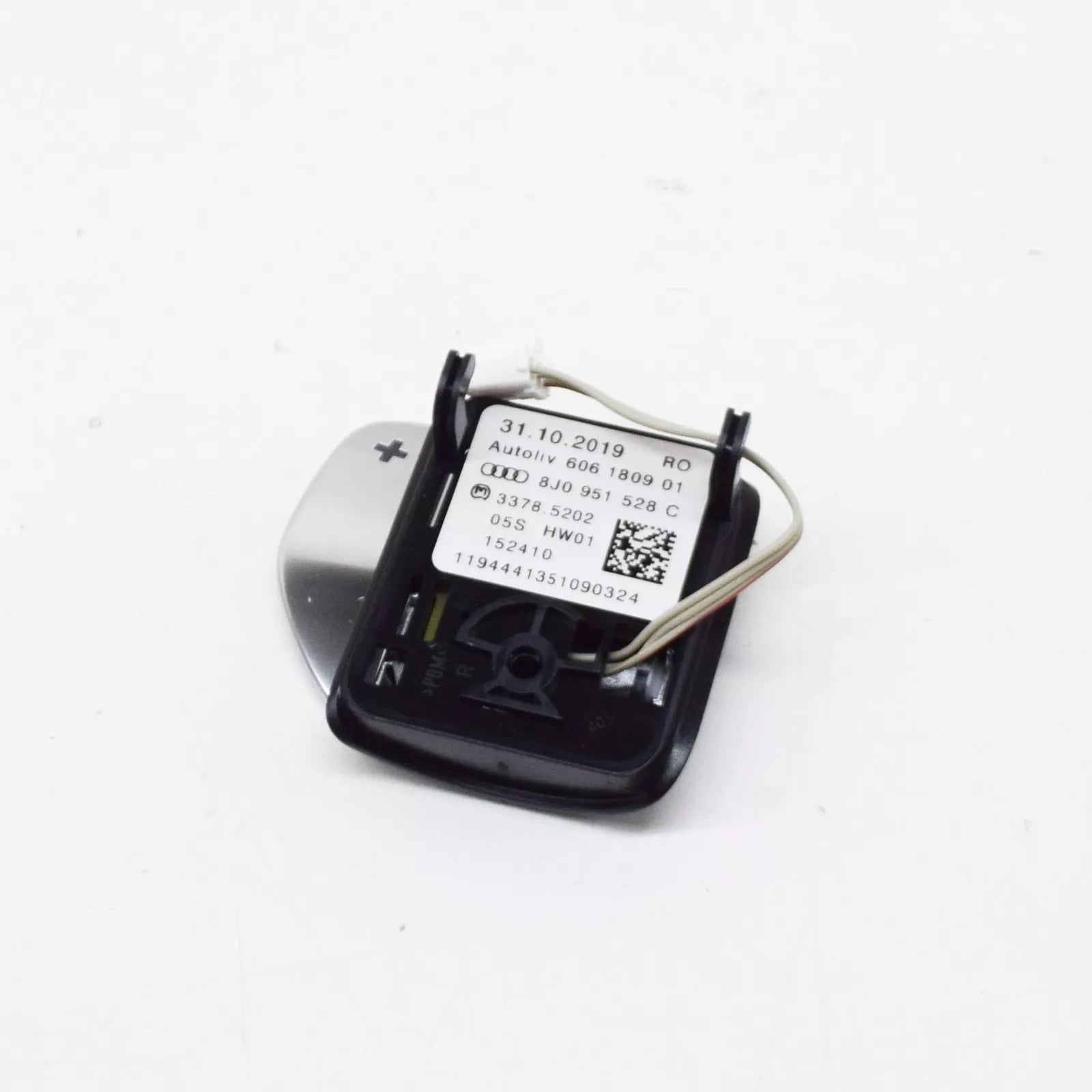 NEW AUDI A3 8P RIGHT STEERING WHEEL SHIFT PADDLE 8J0951528C3Q7 ORIGINAL