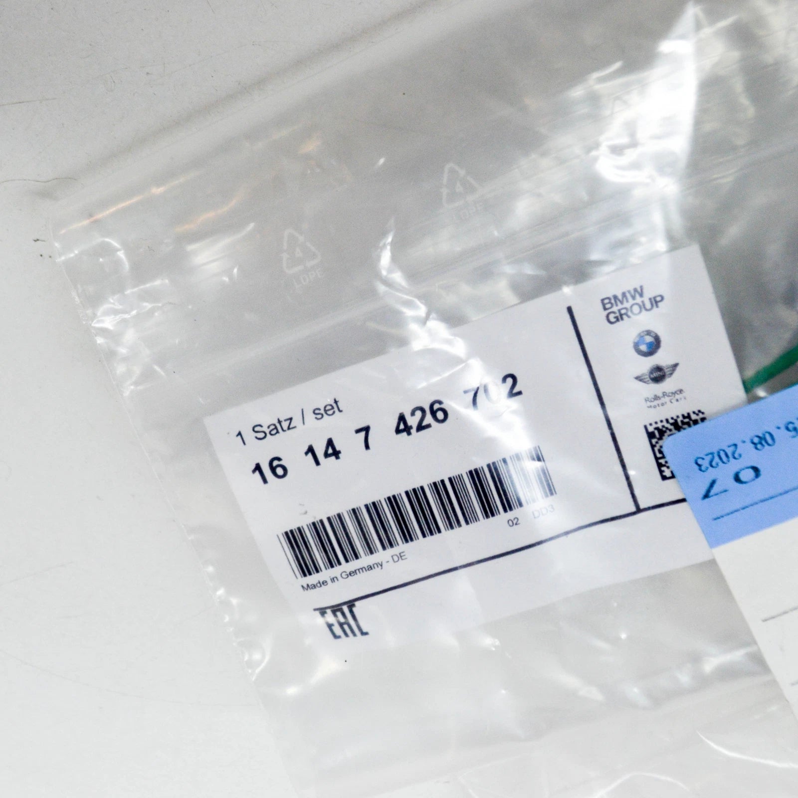 NEW BMW X5 F15 FUEL PRESSURE SENSOR 16147426702 7426702 ORIGINAL