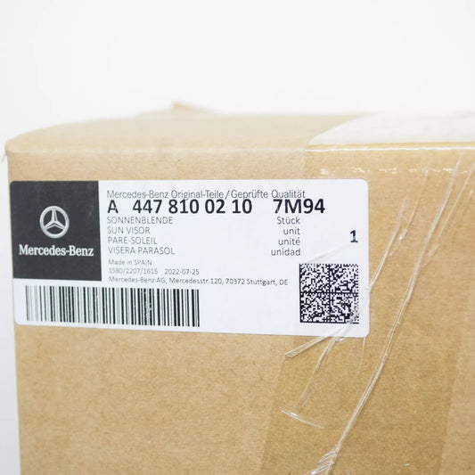 NEW MERCEDES-BENZ VITO W447 LEFT SIDE SUN VISOR A44781002107M94