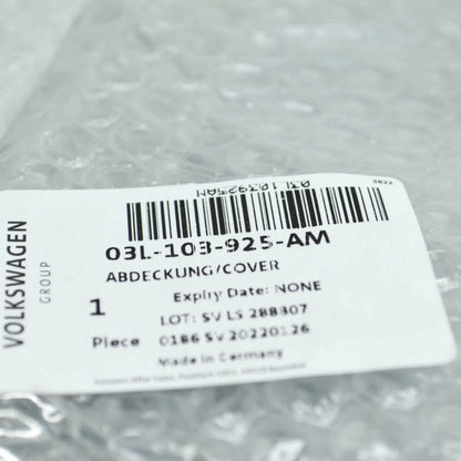 NEW VW BEETLE A5 ENGINE INTAKE MANIFOLD COVER 'VW' 'TDI' 03L103925AM ORIGINAL