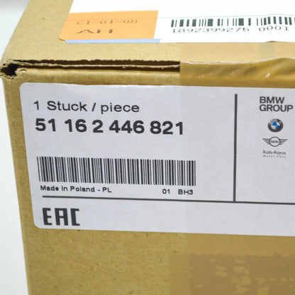 NEW BMW M8 F91 FRONT LEFT MIRROR COVER LHD CARBON FIBER 51162446821 ORIGINAL