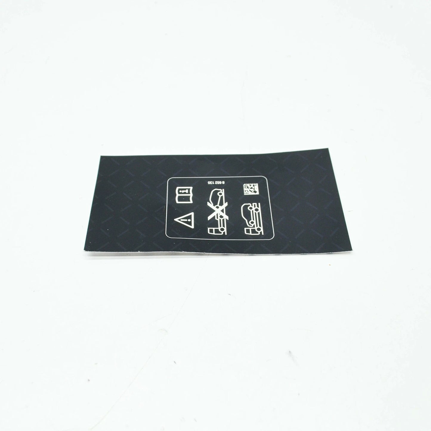 NEW BMW 1 F20 FRONT BUMPER TOWING LABEL 71228652135 8652135 ORIGINAL