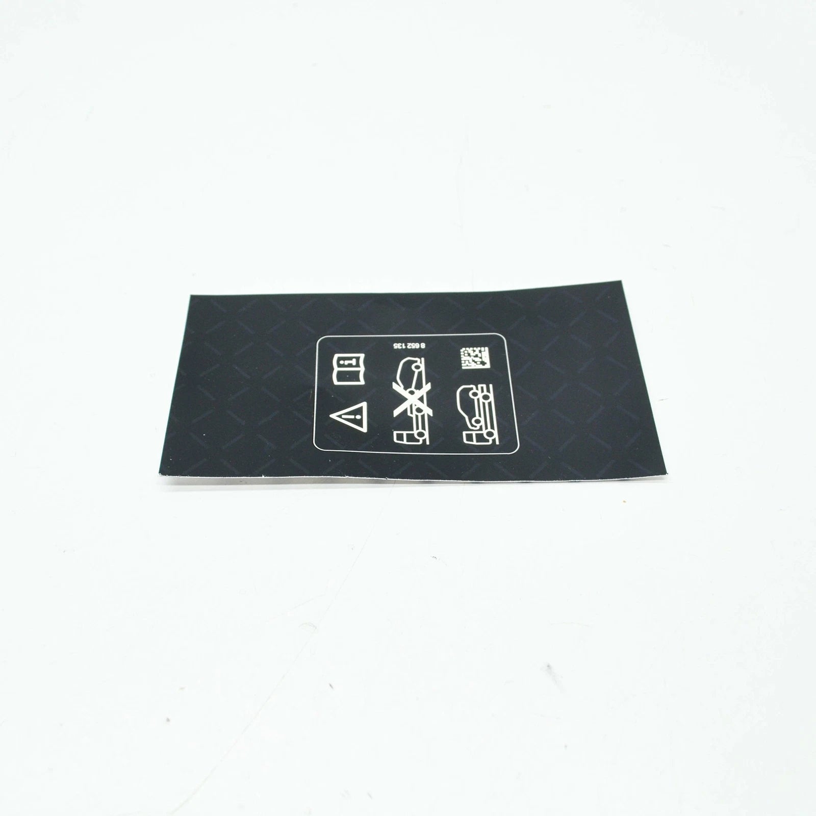 NEW BMW 1 F20 FRONT BUMPER TOWING LABEL 71228652135 8652135 ORIGINAL