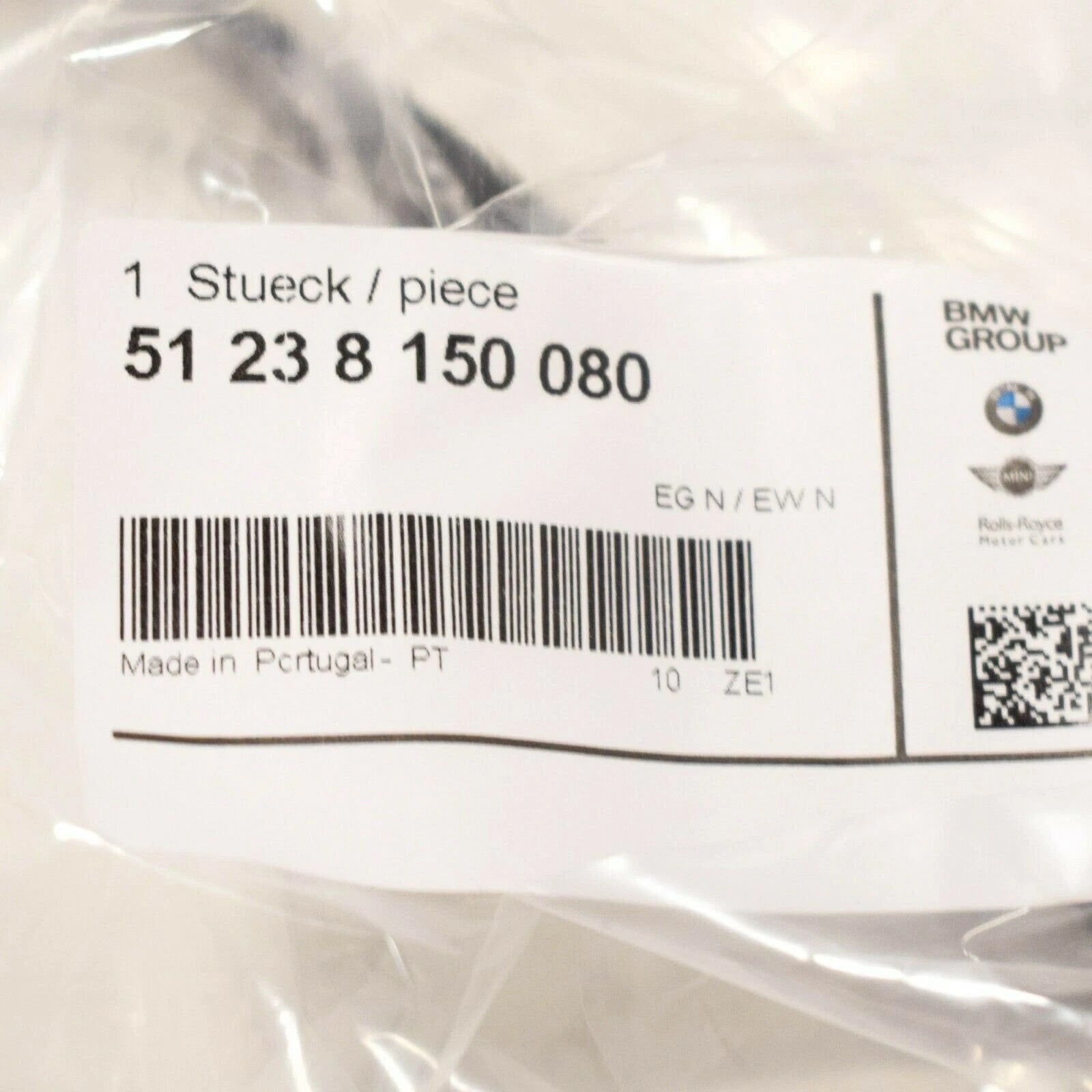 NEW BMW 7 E38 ENGINE HOOD RELEASE CABLE LHD 51238150080 ORIGINAL