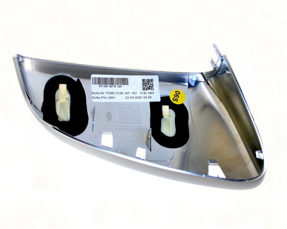 new audi a3 sportback 8y left exterior mirror cap lhd 8y1857527b3q7 original