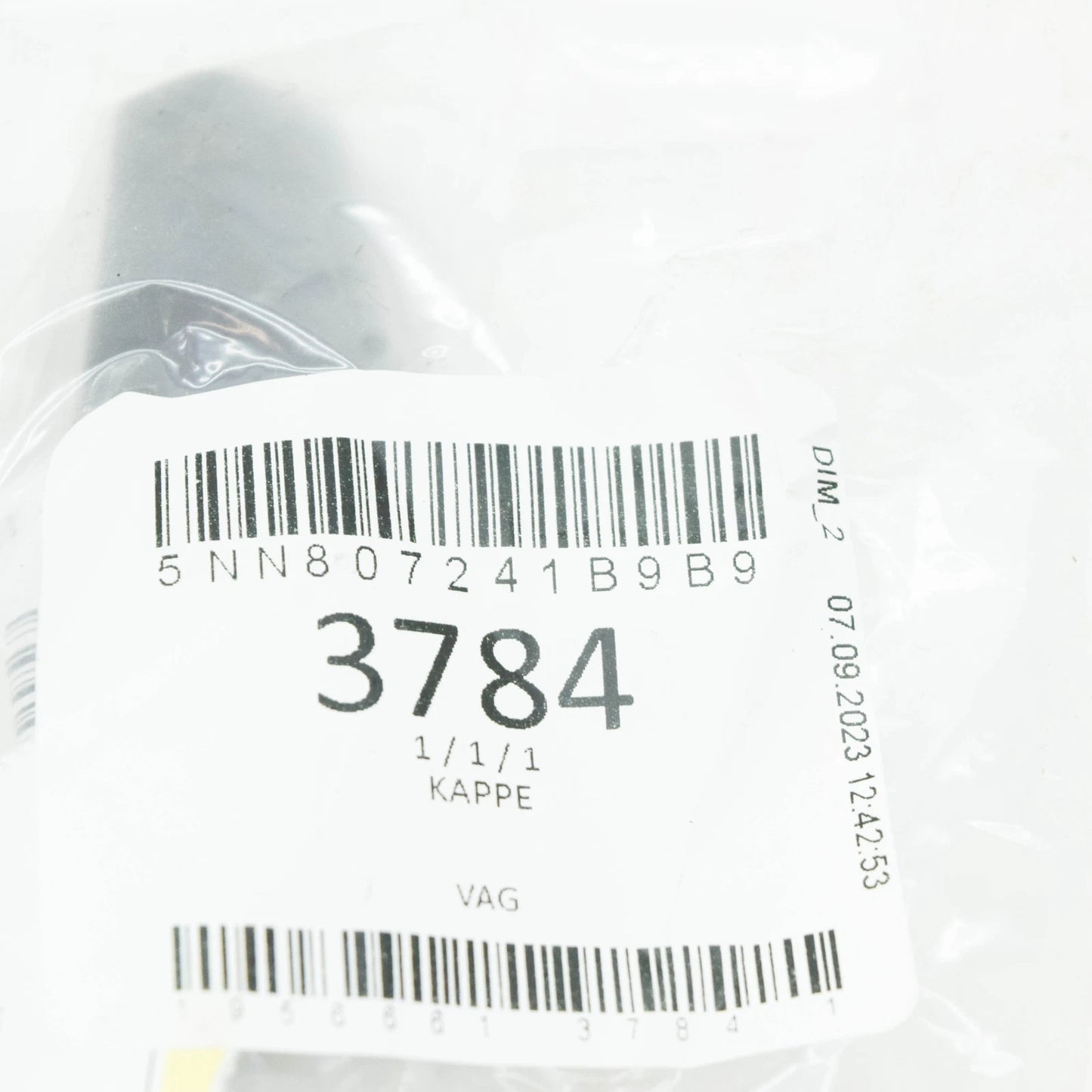 NEW VOLKSWAGEN TIGUAN AD1 RIGHT LOWER TOW HITCH COVER CAP 5NN807241B9B9 ORIGINAL