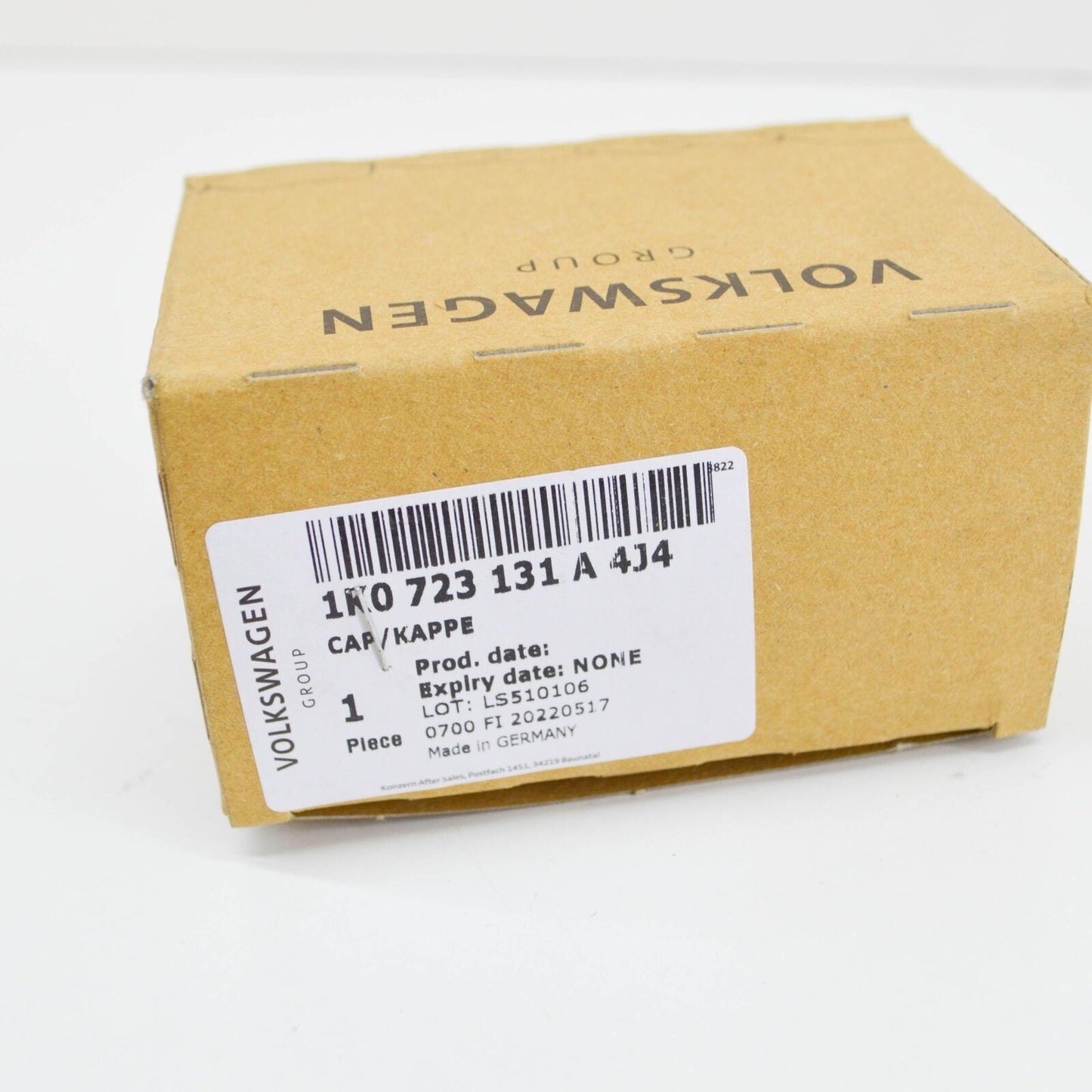 NEW VOLKSWAGEN GOLF 1K MK5 BRAKE PEDAL CAP LHD 1K0723131A4J4 ORIGINAL