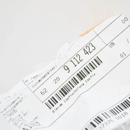 NEW BMW 3 E93 REAR SEAT ISOFIX MOUNT COVER FLAP TRIM 52209112423 9112423