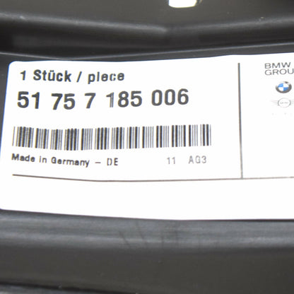 NEW BMW 7 F01 FRONT RIGHT BOTTOM FENDER LINER EXTENSION 51757185006 ORIGINAL