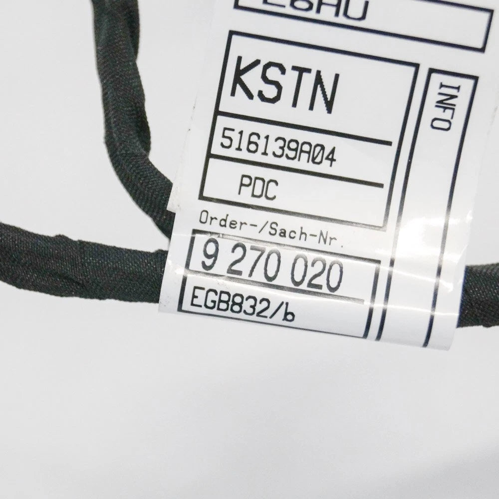 NEW BMW 6 F12 FRONT BUMPER WIRING LOOM 61129270020 9270020 2017 ORIGINAL