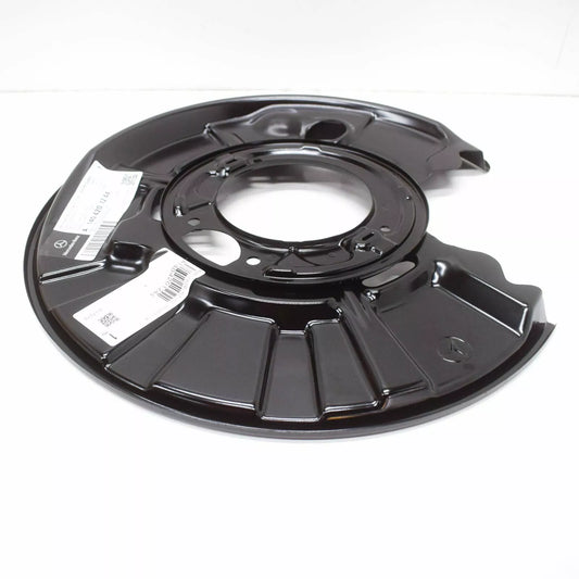 NEW MB S W140 REAR LEFT WHEEL BRAKE PROTECTIVE PLATE A1404201244 ORIGINAL