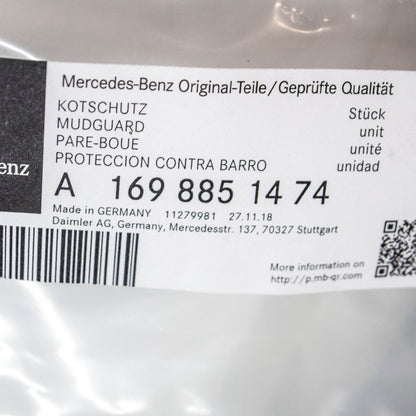 NEW MERCEDES-BENZ B W245 FRONT BUMPER RIGHT TRIM STRIP A1698851474 ORIGINAL