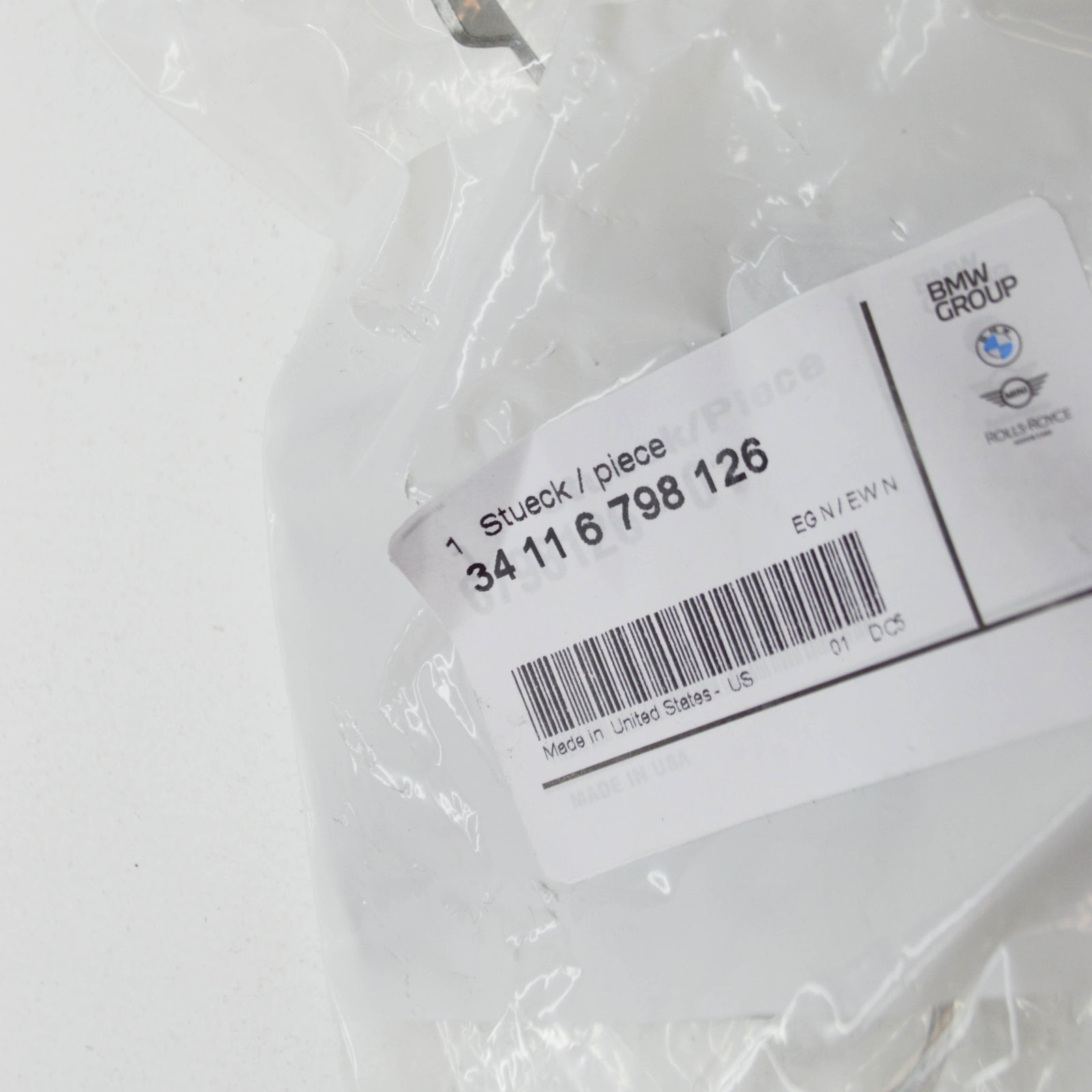 new bmw x5 f15 front wheel brake clip 34116798126 6798126 original