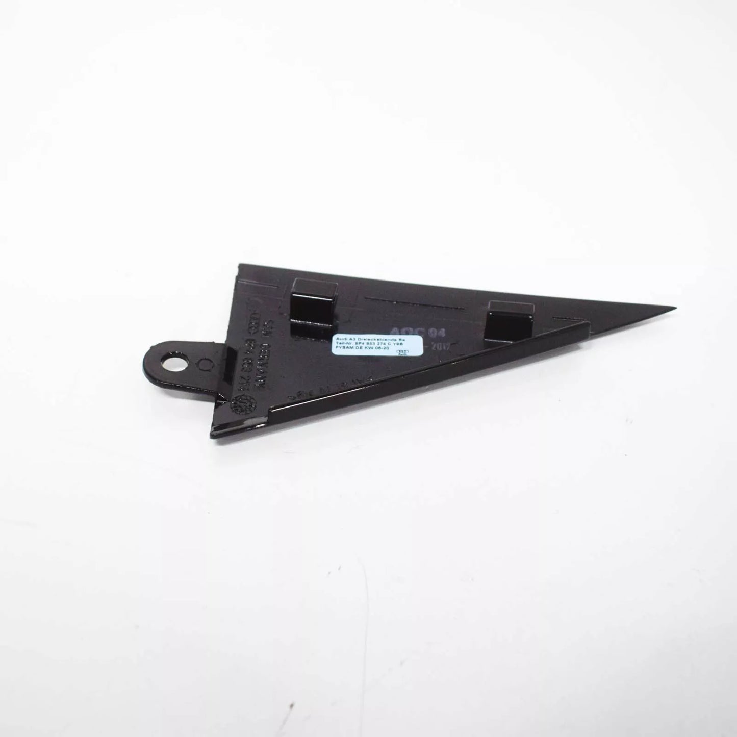 NEW AUDI A3 8P REAR DOOR RIGHT OUTER CORNER TRIM 8P4853274CY9B