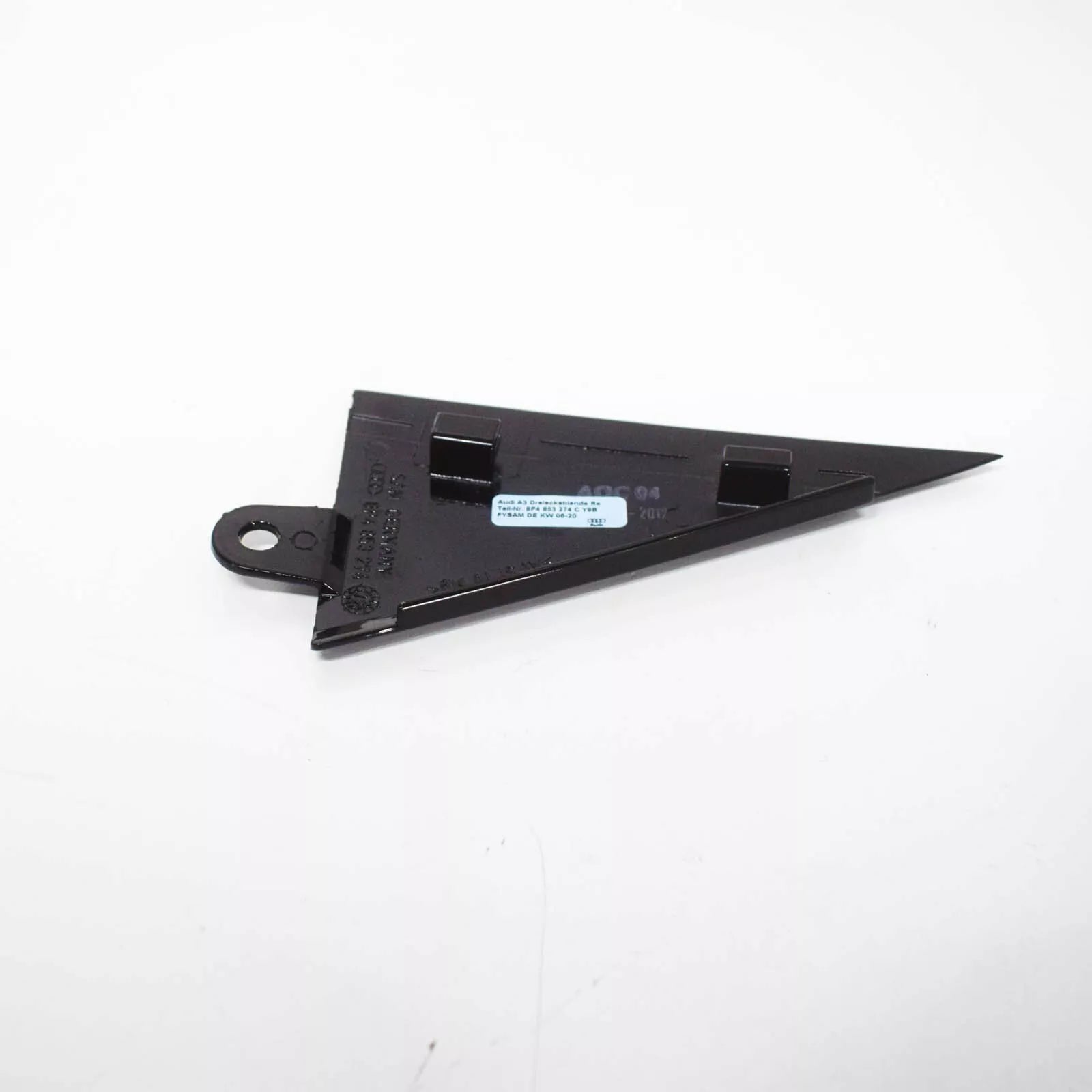 NEW AUDI A3 8P REAR DOOR RIGHT OUTER CORNER TRIM 8P4853274CY9B