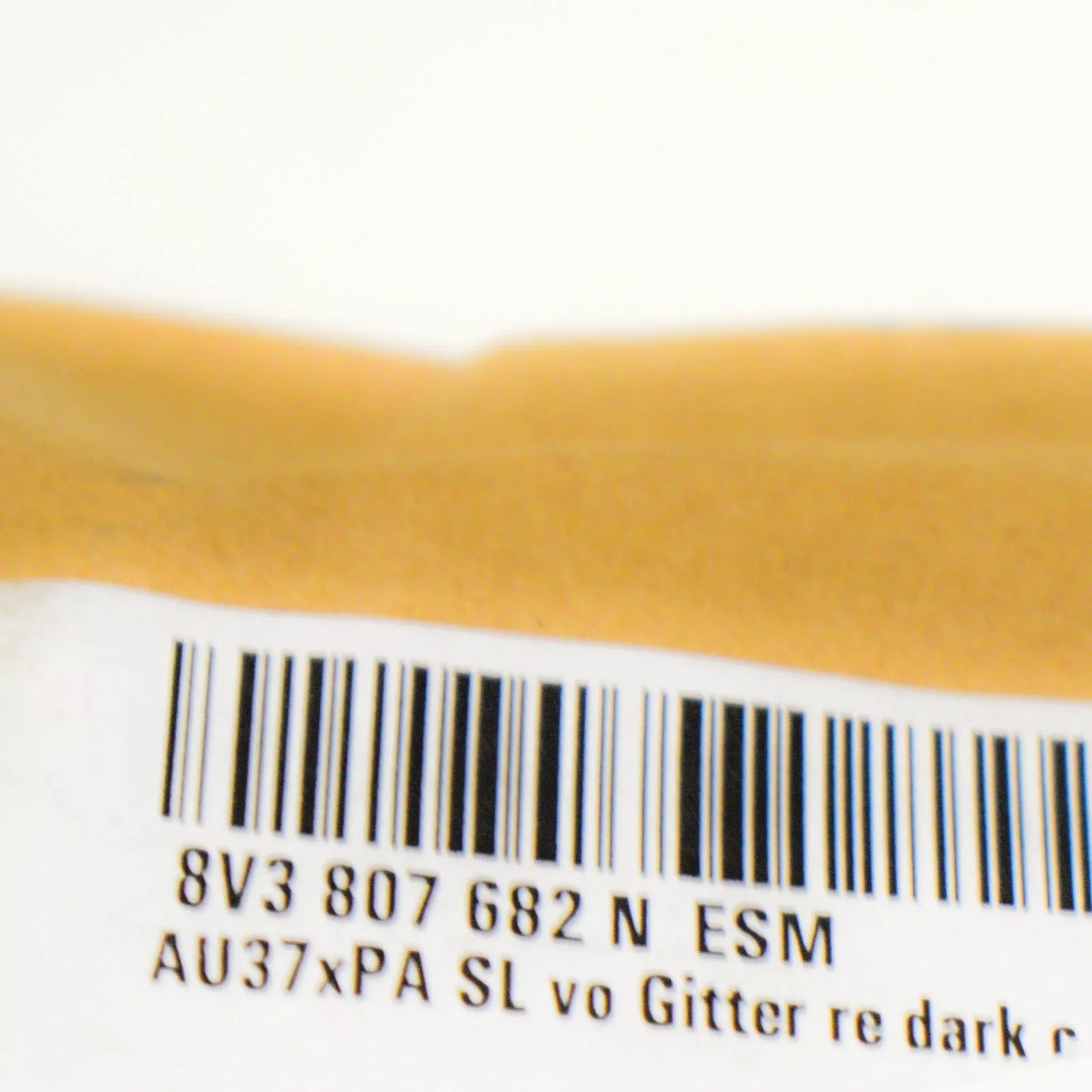 NEW AUDI A3 8V FRONT BUMPER RIGHT SIDE GRILLE 8V3807682NESM