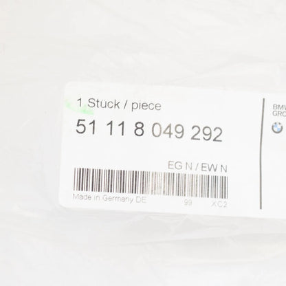 NEW BMW 5 GT F07 FRONT BUMPER M LICENSE PLATE TRIM 51118049292 8049292 ORIGINAL