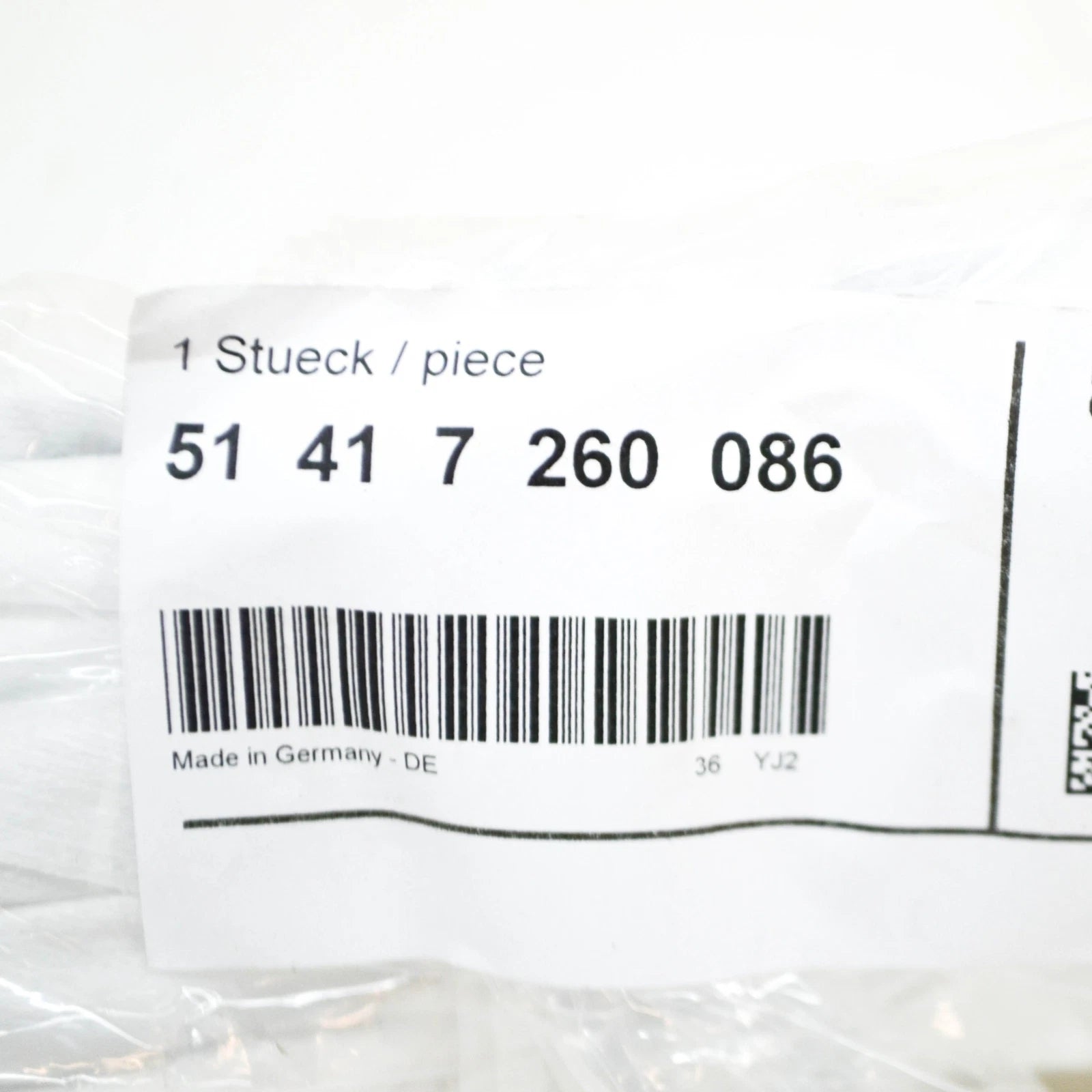 NEW BMW 3 F30 FRONT RIGHT DOOR PULL STRAP COVER 51417260086 7260086 ORIGINAL