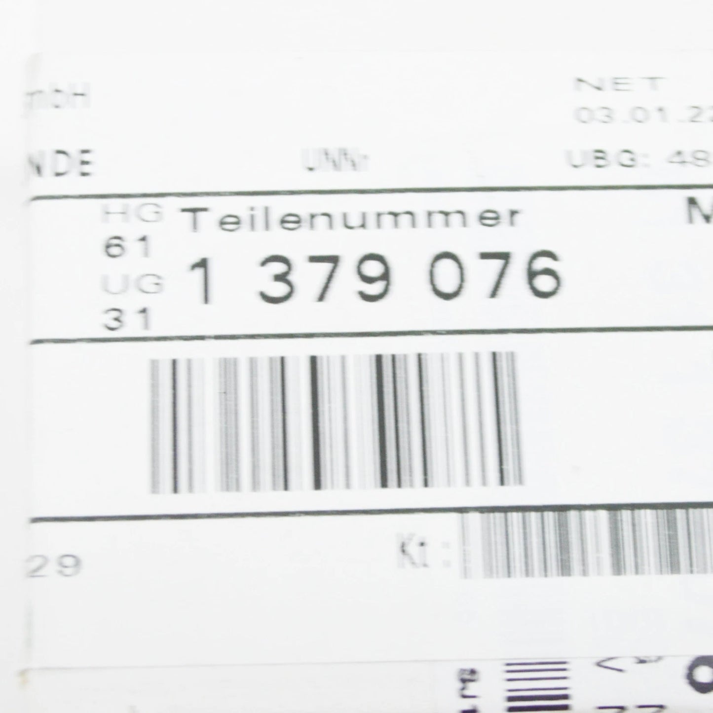 NEW BMW 5 E34 REAR WINDOW SWITCH BUTTON 61311379076 1379076 ORIGINAL