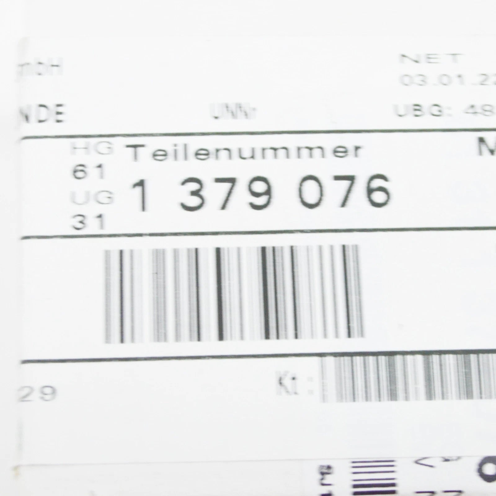 NEW BMW 5 E34 REAR WINDOW SWITCH BUTTON 61311379076 1379076 ORIGINAL