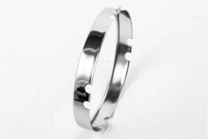 NEW MB SL R107 FRONT HEADLIGHT CHROME RETAINER RING TRIM A0018262089 ORIGINAL