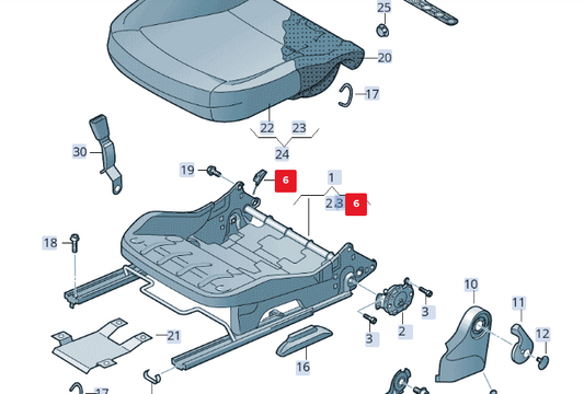 new volkswagen e-up backrest release bowden cable 1s0881341 original