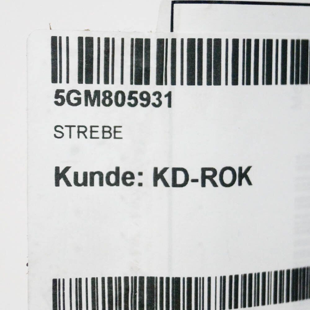 NEW VW GOLF MK7 LOCK CARRIER LEFT UPPER BRACE 5GM805931 2016 ORIGINAL