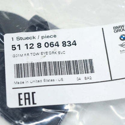 NEW BMW 3 F30 F80 FRONT LED HEADLIGHT COVER CAP 63117419614 ORIGINAL