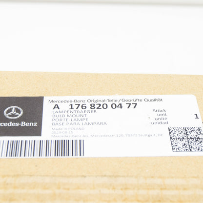 NEW MERCEDES-BENZ A W176 REAR RIGHT TAIL LAMP BULB MOUNT A1768200477 ORIGINAL