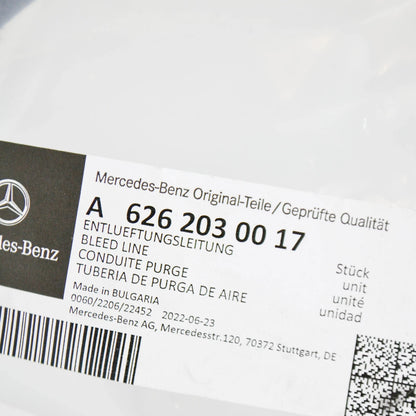 NEW MB C W205 COOLER TO CONNECTING POINT BLEED LINE A6262030017 ORIGINAL