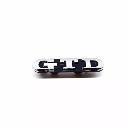 NEW VOLKSWAGEN GOLF MK7 FRONT GRILLE GTD EMBLEM BADGE 5G0853679RIDJ 2015 GENUINE
